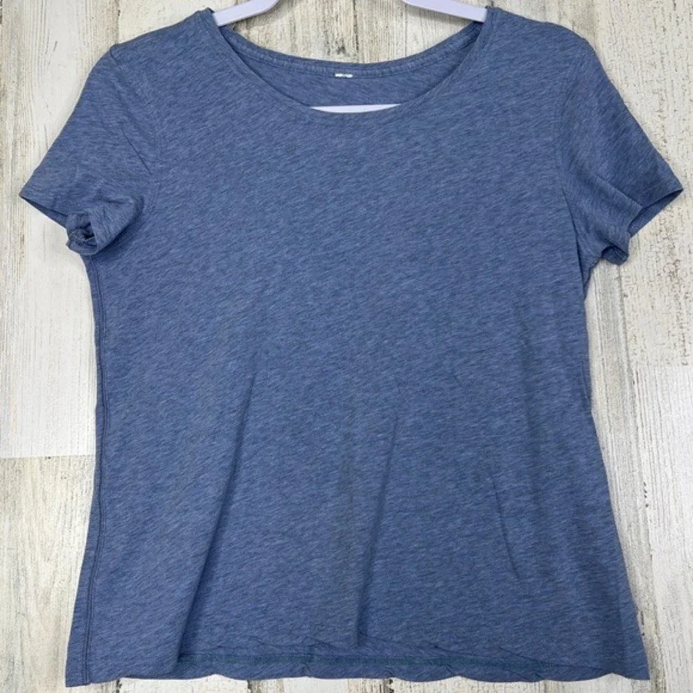Lululemon Womens Size‎ 6 Crop Top Challenger Sports Bra Graphite Grey Mesh Back